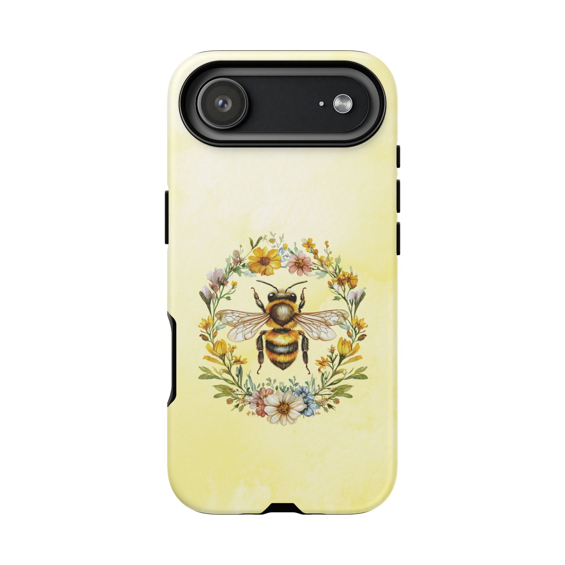 iPhone 17 Air phone case - Whimsical Bee with Floral