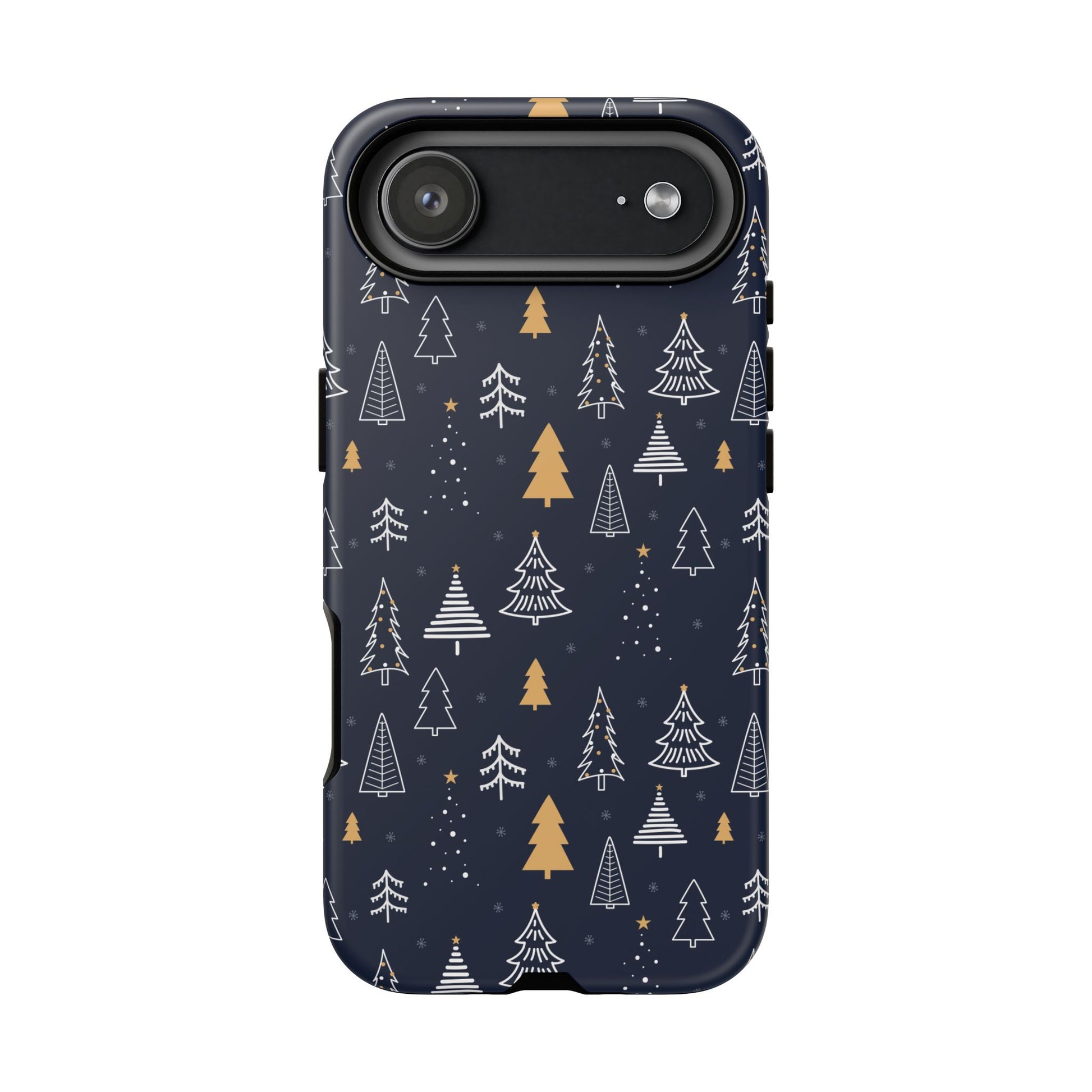 iPhone 17 Air phone case - Winter Xmas Tree Pattern