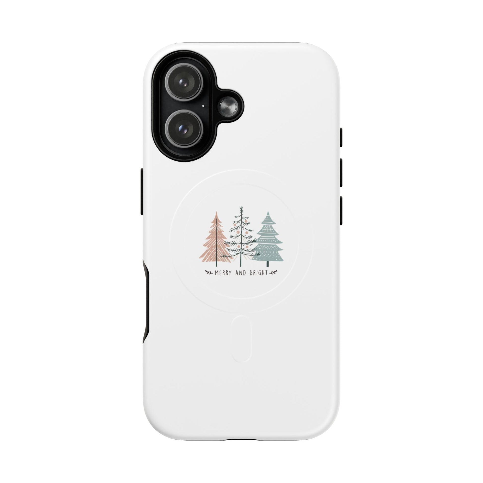 iPhone 17 magsafe phone case - Boho Christmas Tree