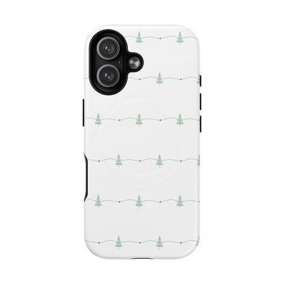 iPhone 17 magsafe phone case - Christmas Tree Pattern