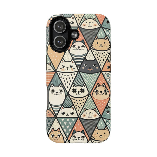 iPhone 17 protective magnetic case for iPhone with a vibrant animal themed motif