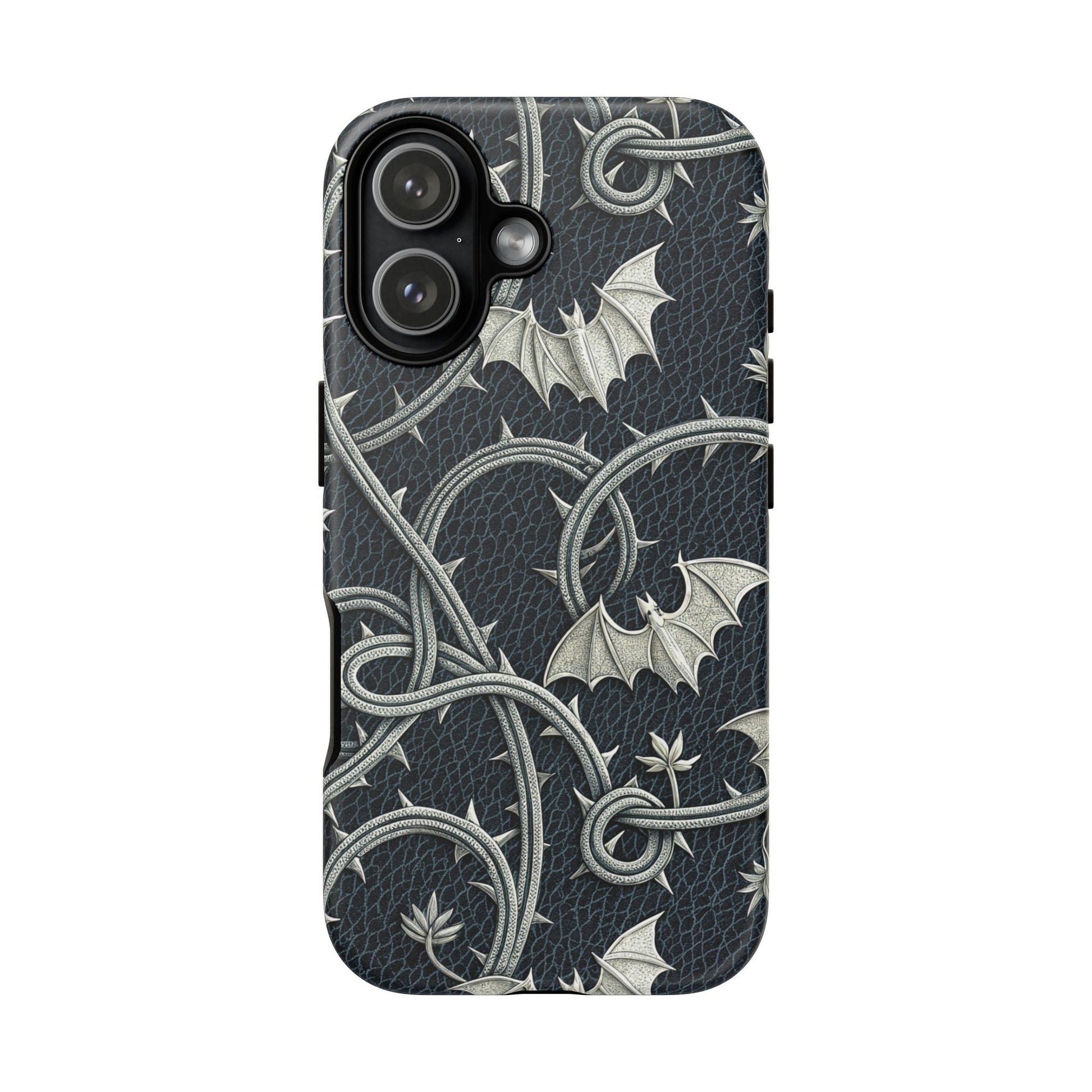iPhone 17 phone case -  Bats and Thorny Plant