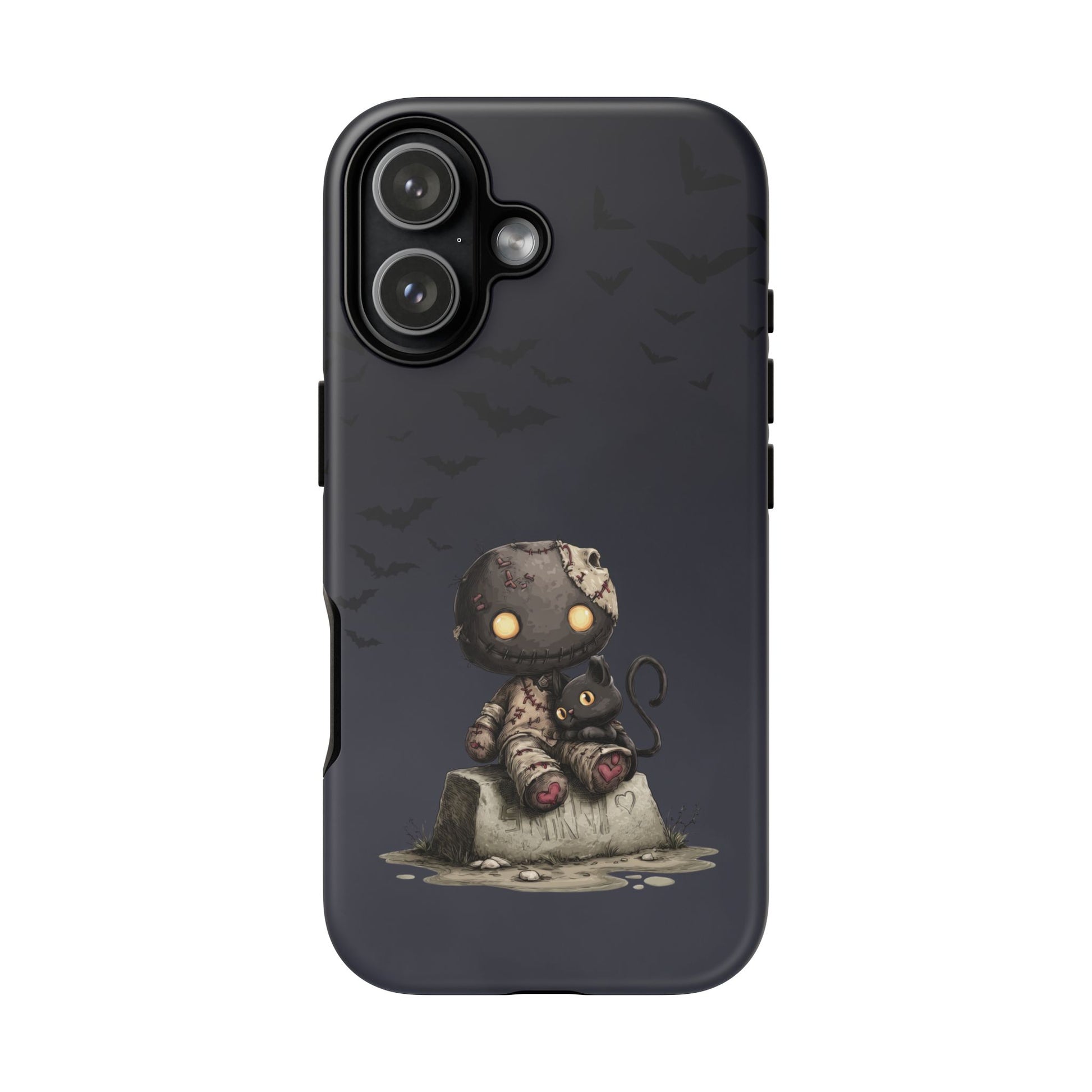 iPhone 17 phone case - Black Cat and Toy