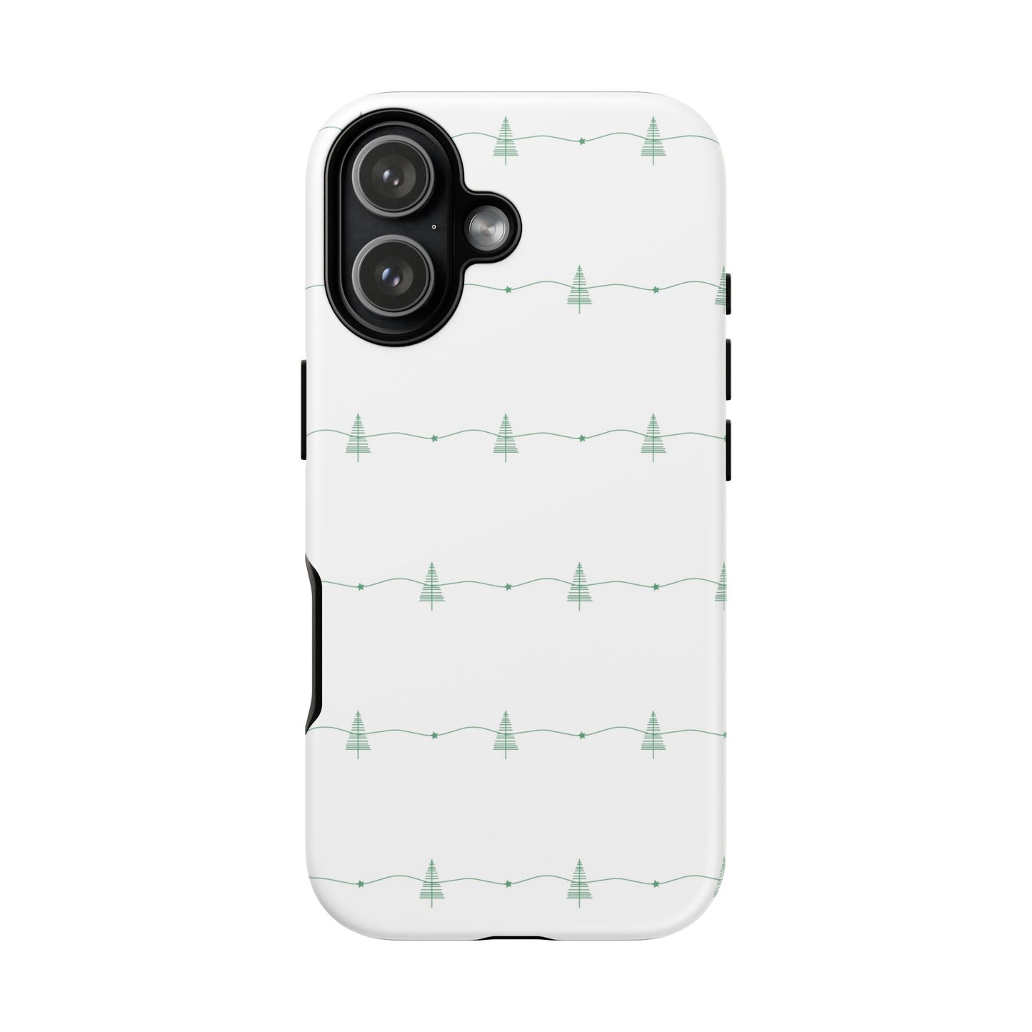 iPhone 17 phone case - Christmas Tree Pattern