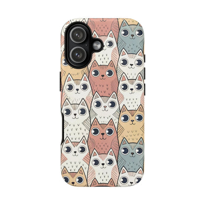 iPhone 17 phone case - Colourful Kitties