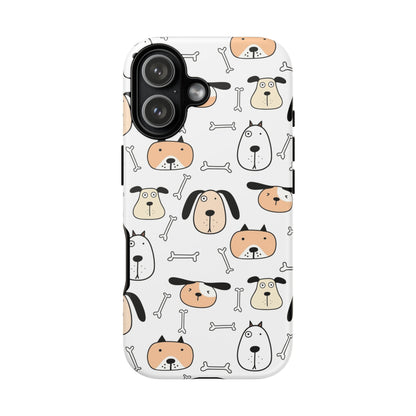 iPhone 17 phone case - Cute Dogs & Bones