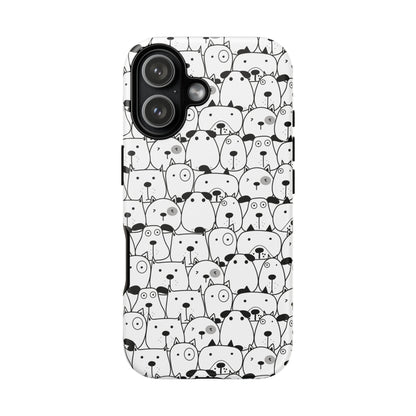 iPhone 17 phone case - Cute Dogs Drawing