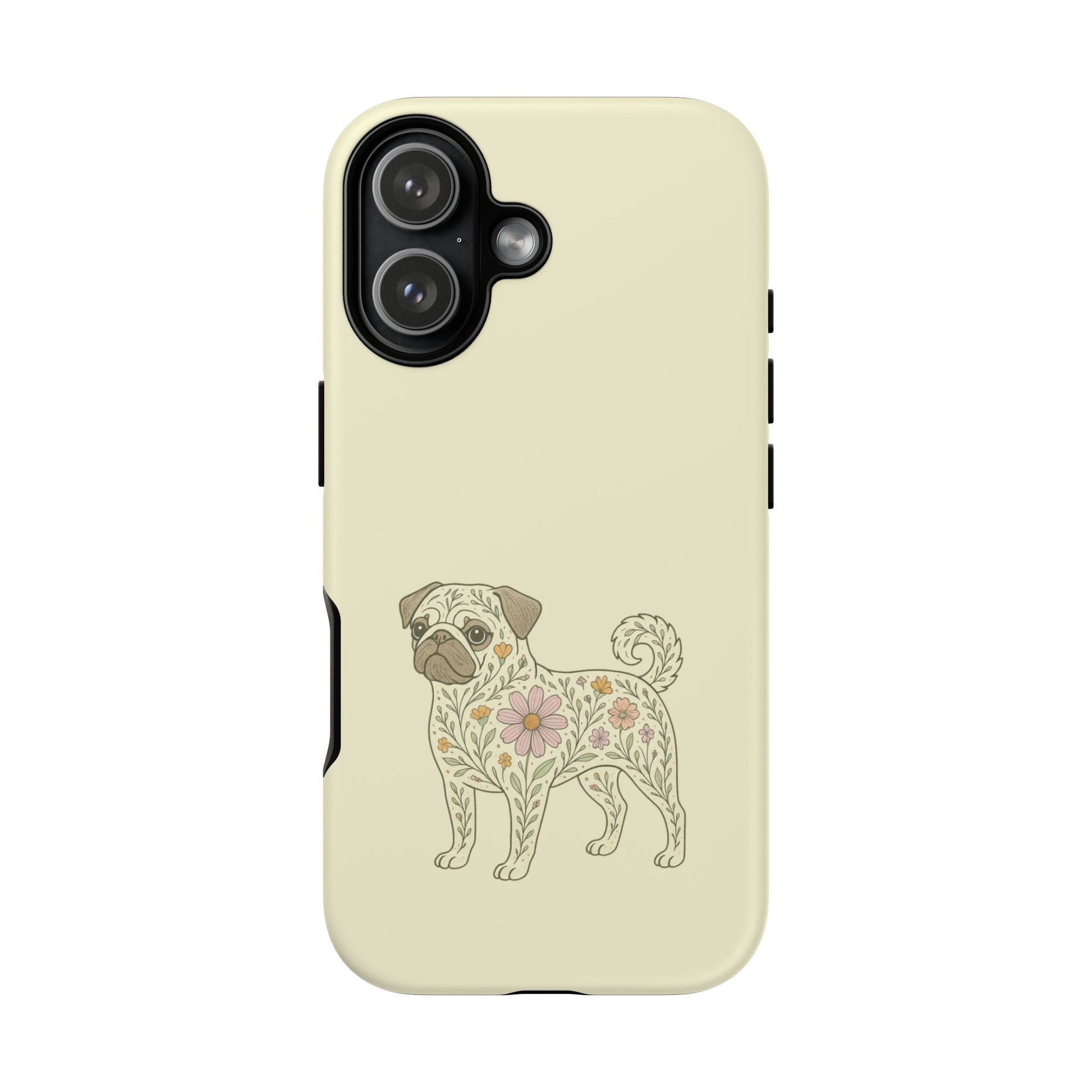iPhone 17 phone case - Flower Bulldog