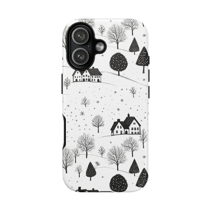 iPhone 17 phone case - Snowy Village