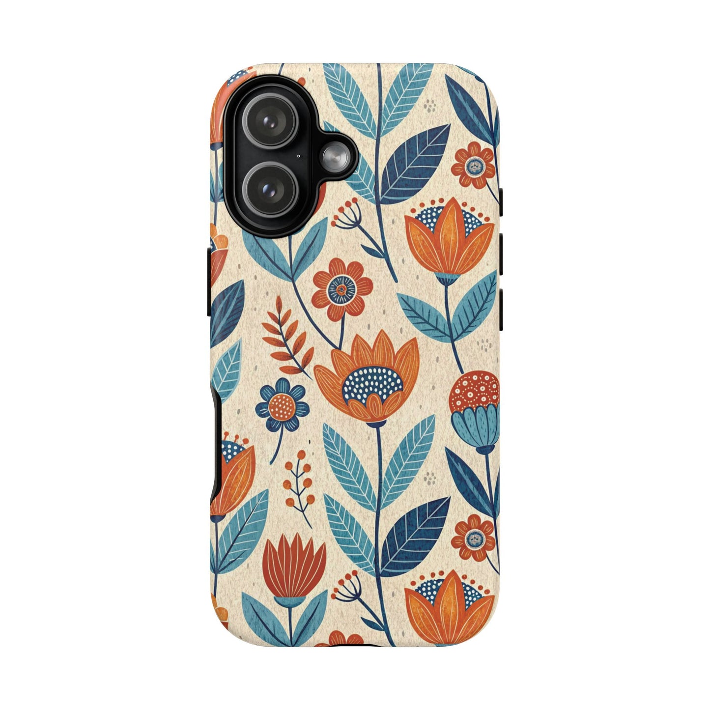 iPhone 17 phone case - Timeless Vintage Floral Pattern