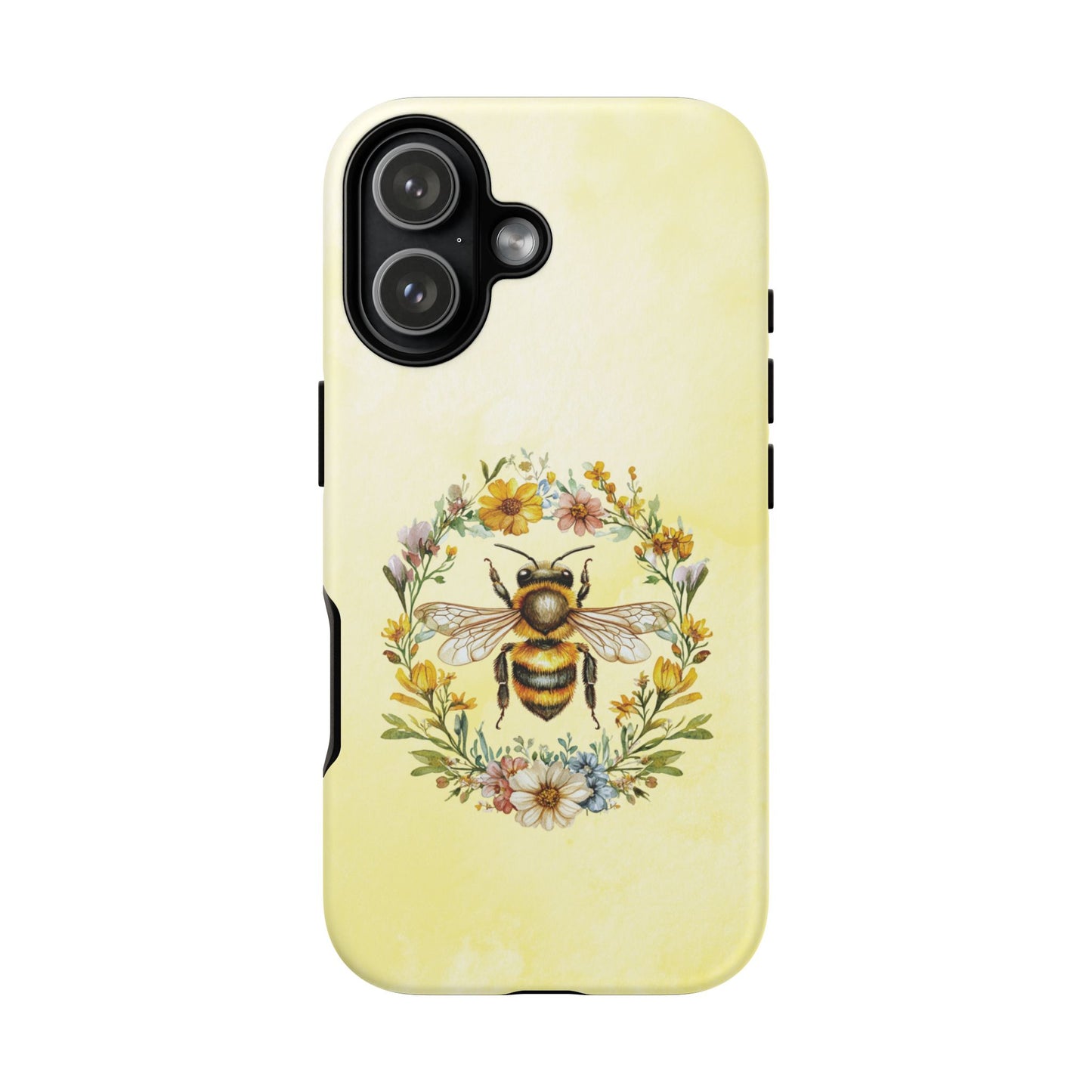 iPhone 17 phone case - Whimsical Bee with Floral