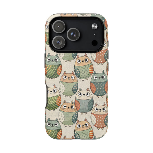 iPhone 17 Pro magsafe phone case - A Pounce of Cats