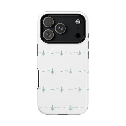 iPhone 17 Pro magsafe phone case - Christmas Tree Pattern