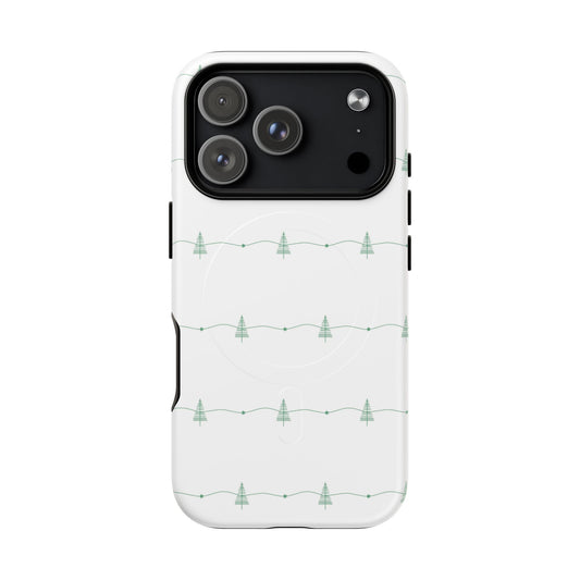 iPhone 17 Pro magsafe phone case - Christmas Tree Pattern