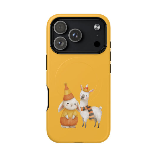 iPhone 17 Pro magsafe phone case - Cute Rabbit and Llama