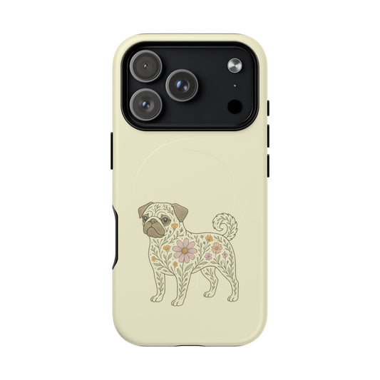 iPhone 17 Pro magsafe phone case - Flower Bulldog