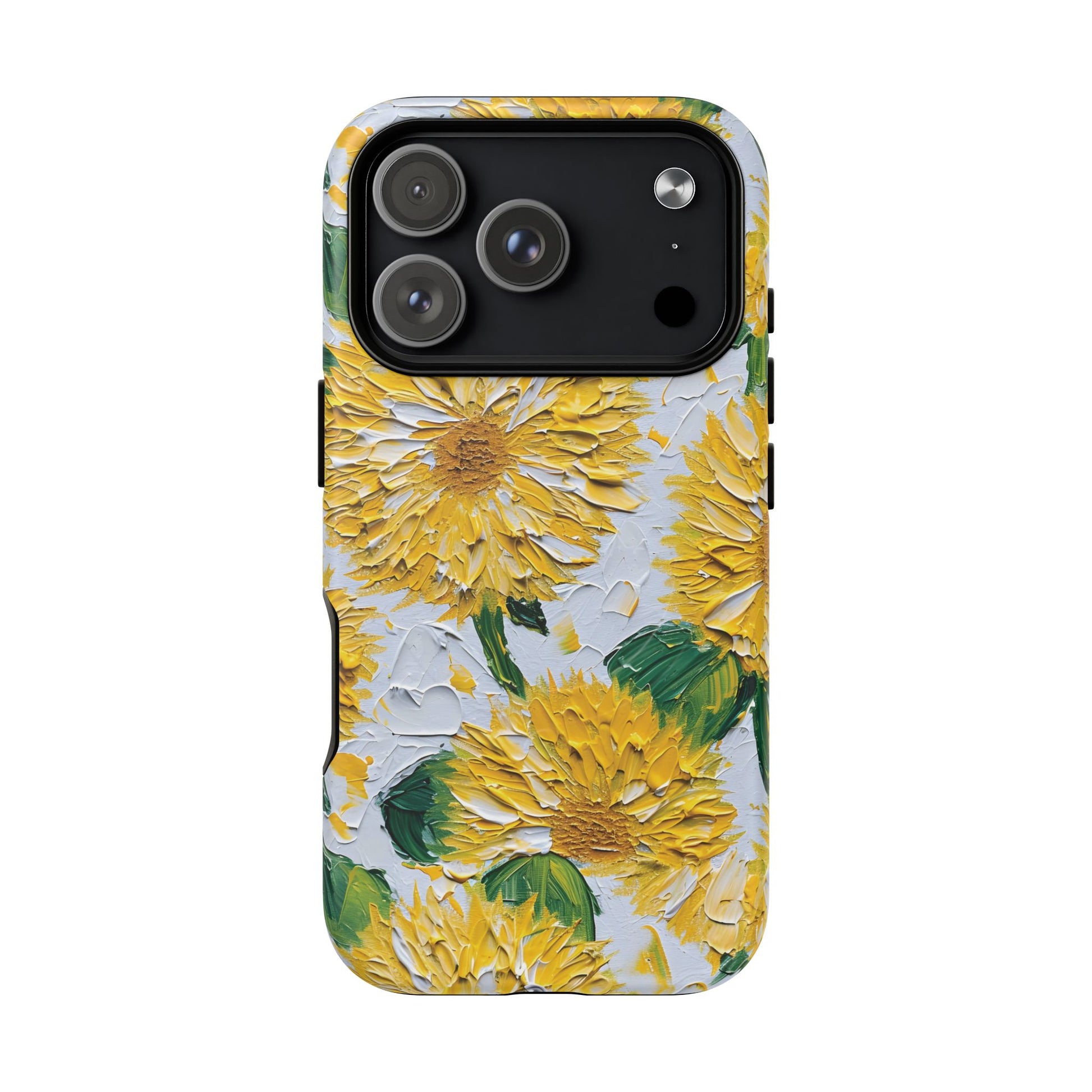 iPhone 17 Pro magsafe phone case - Oil Painting Sunflower