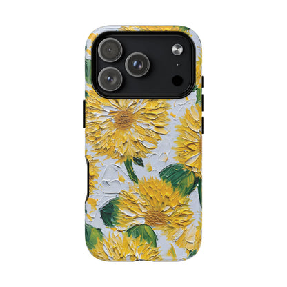 iPhone 17 Pro magsafe phone case - Oil Painting Sunflower