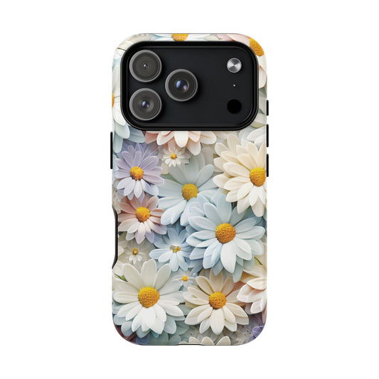 iPhone 17 Pro magsafe phone case - Pastel Daisies