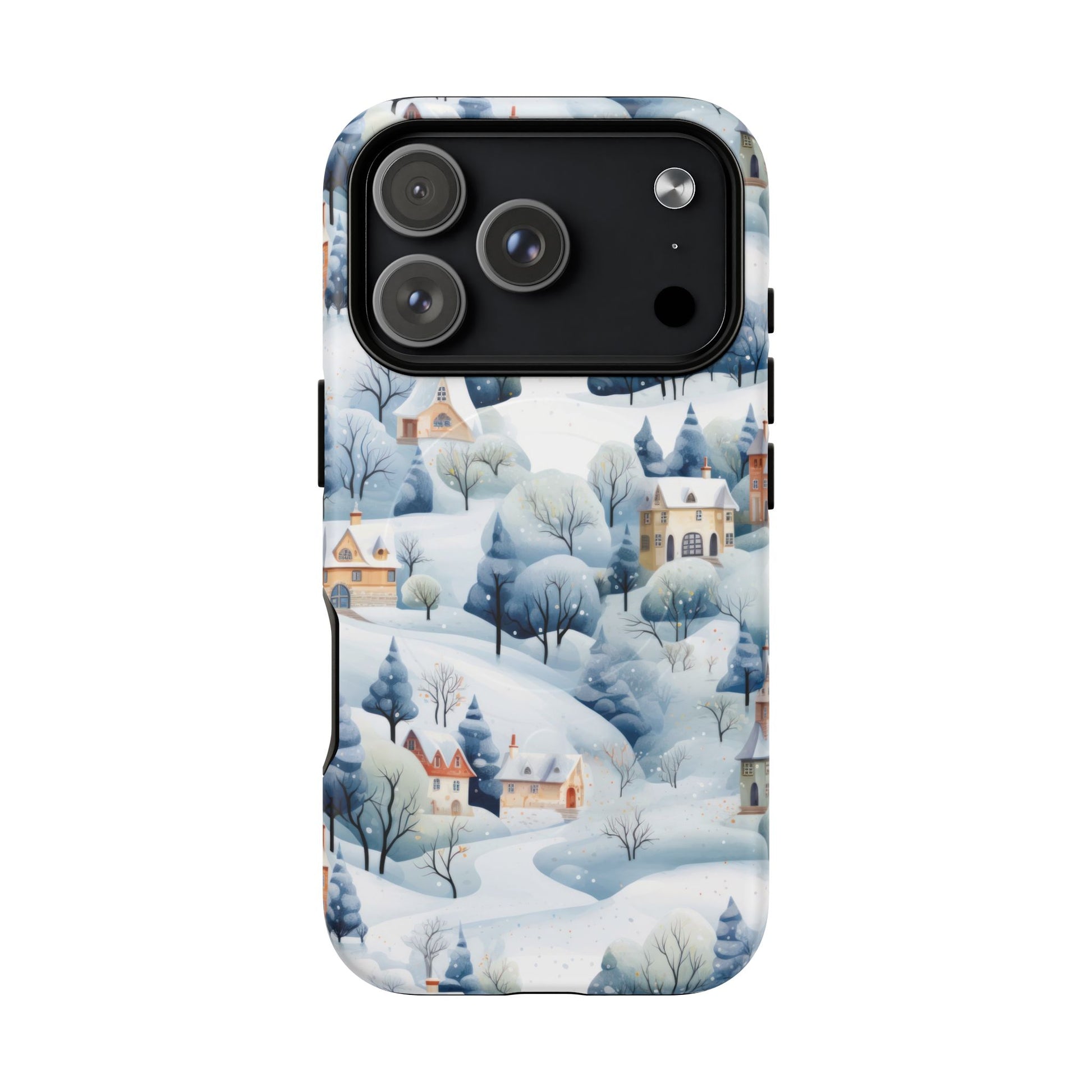 iPhone 17 Pro magsafe phone case - Winter Village