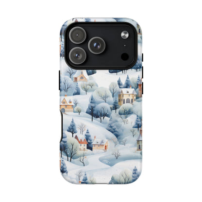 iPhone 17 Pro magsafe phone case - Winter Village