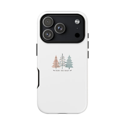 iPhone 17 Pro phone case - Boho Christmas Tree