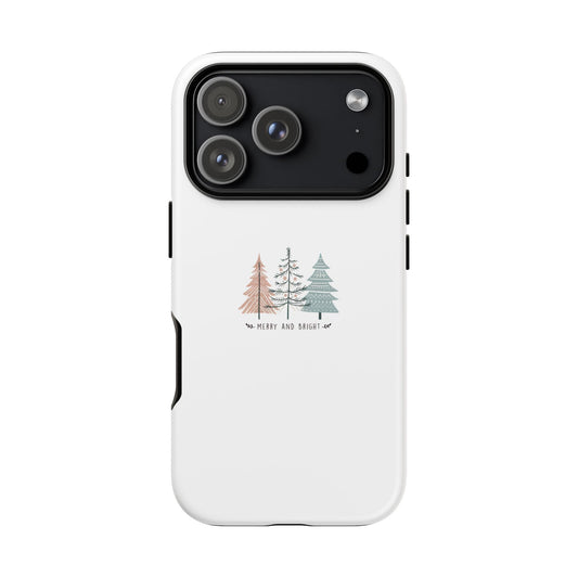 iPhone 17 Pro phone case - Boho Christmas Tree