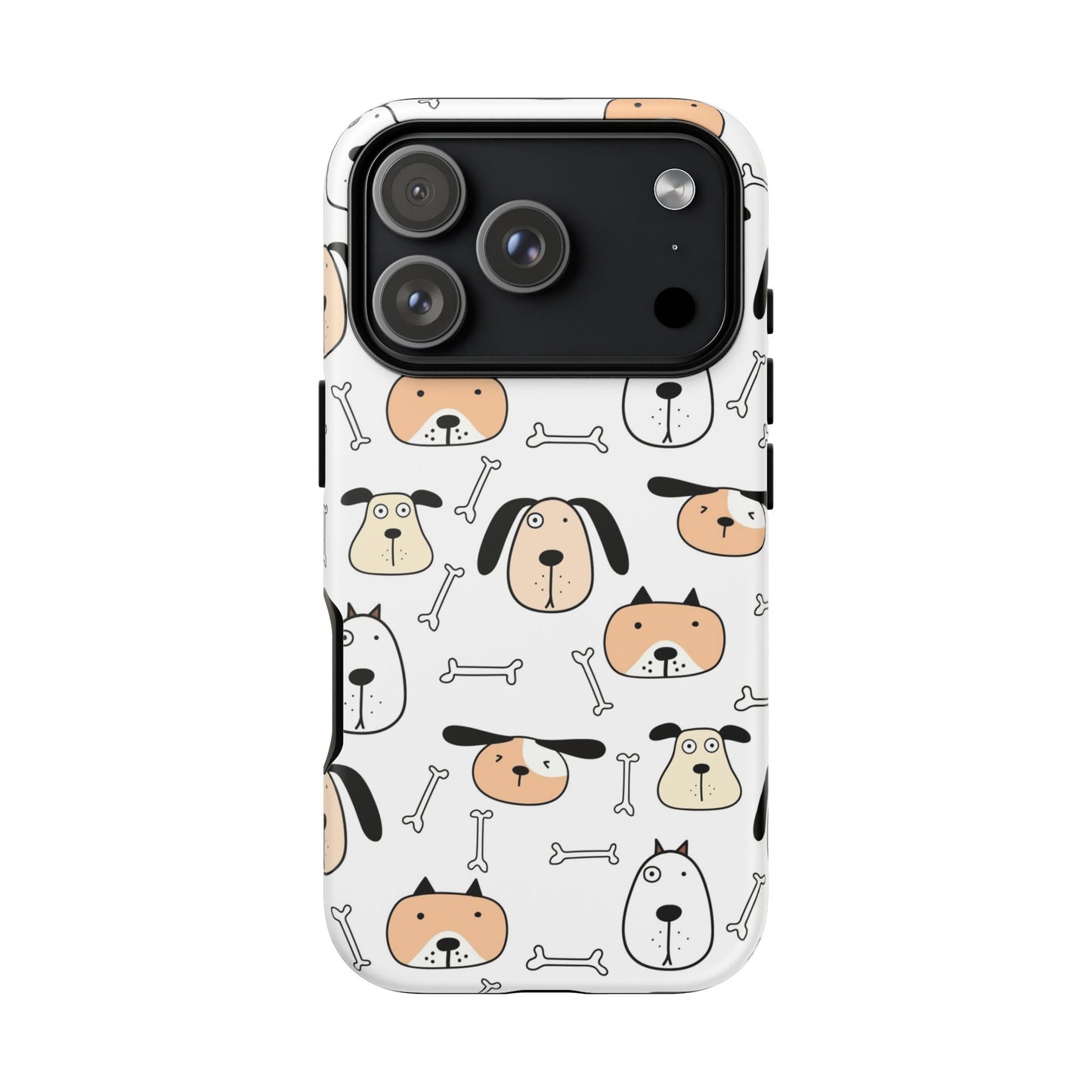 iPhone 17 Pro phone case - Cute Dogs & Bones
