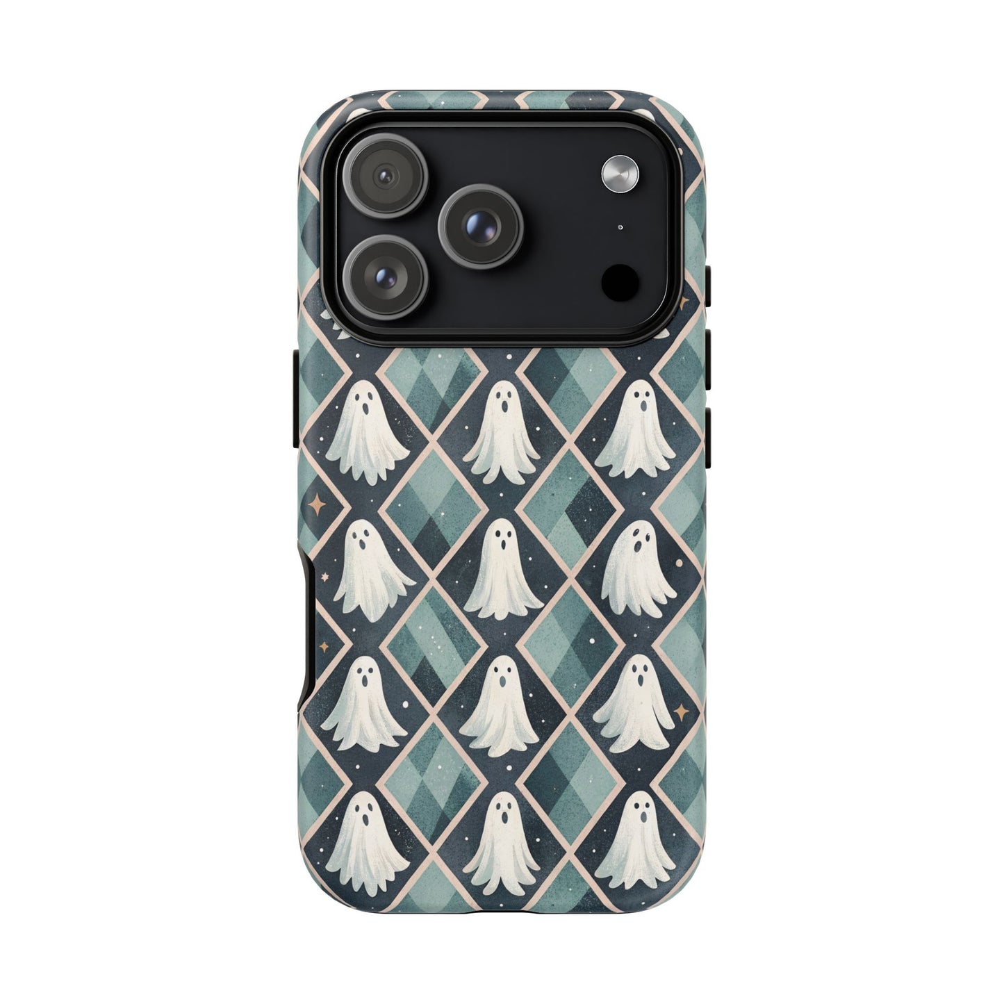 iPhone 17 Pro phone case - Cute Ghosts Pattern