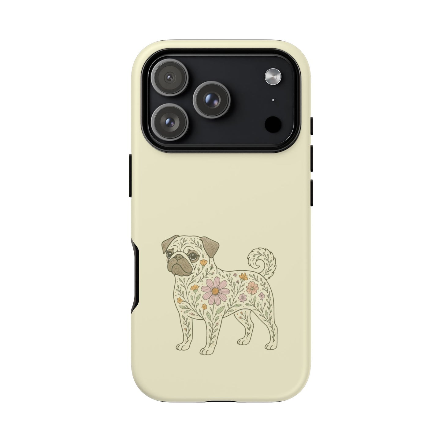 iPhone 17 Pro phone case - Flower Bulldog