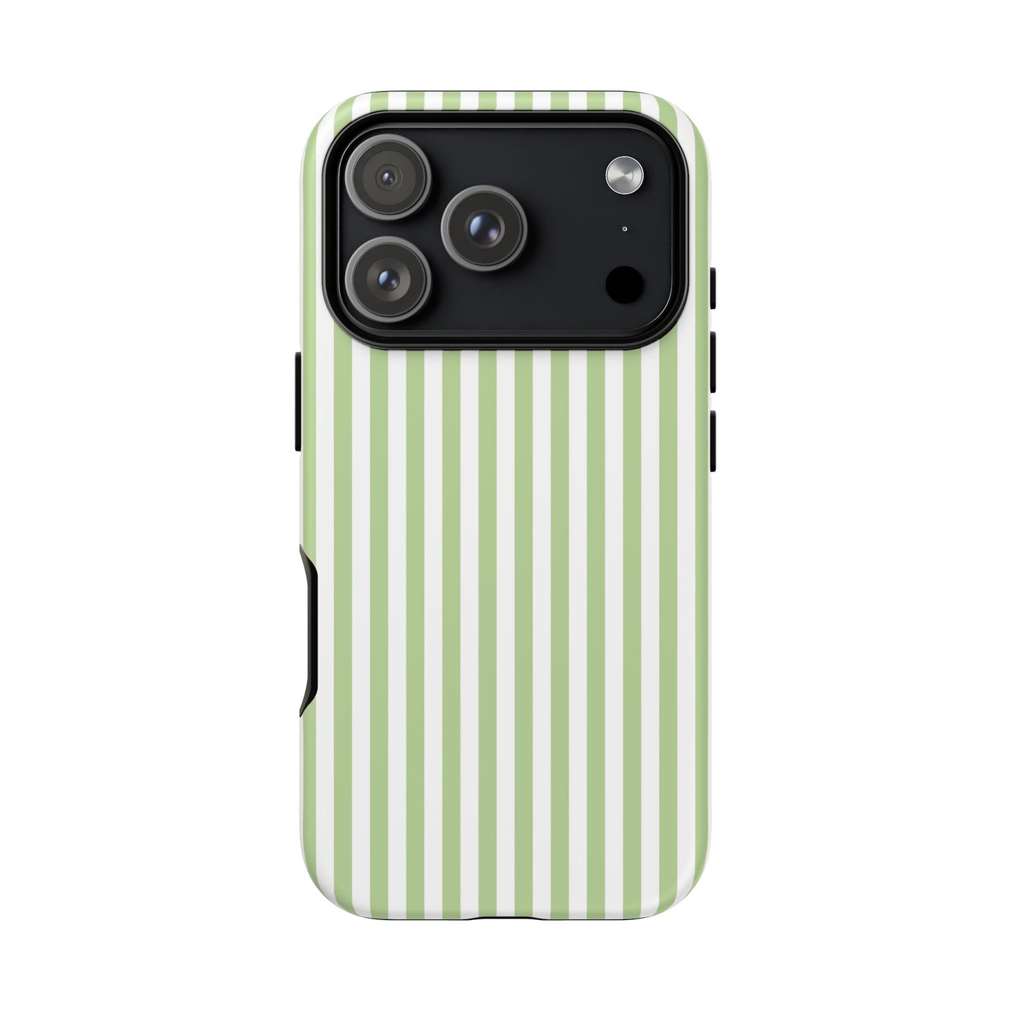 iPhone 17 Pro phone case - Green Stripes