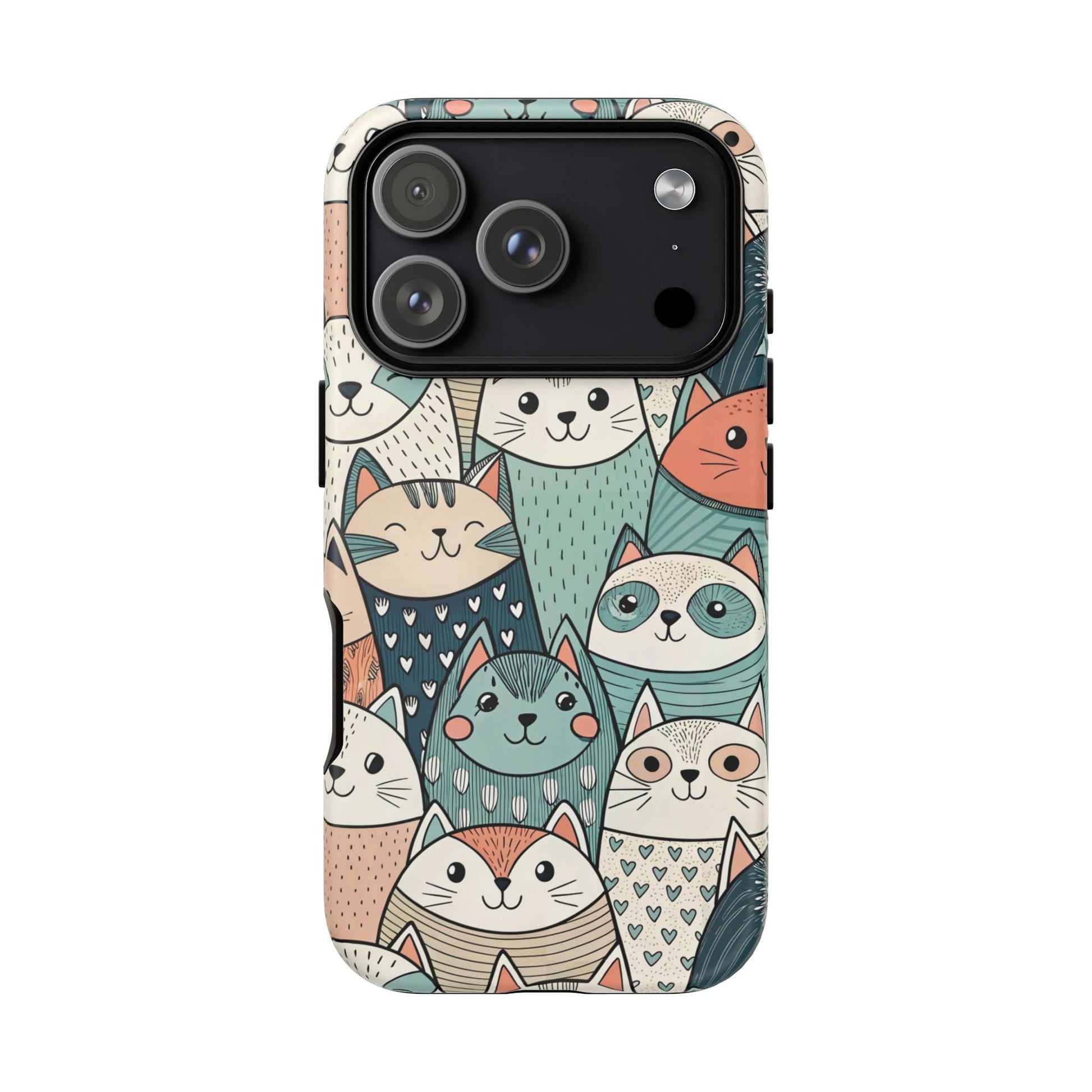 iPhone 17 Pro phone case - Group of Cute Animals