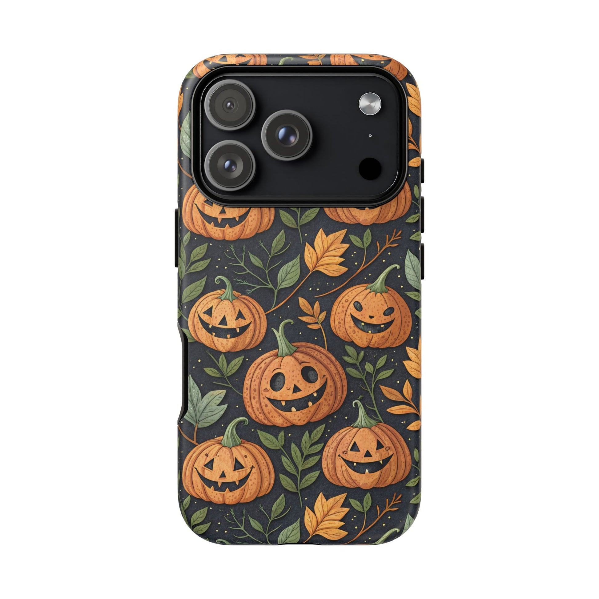 iPhone 17 Pro phone case - Halloween Pumpkins