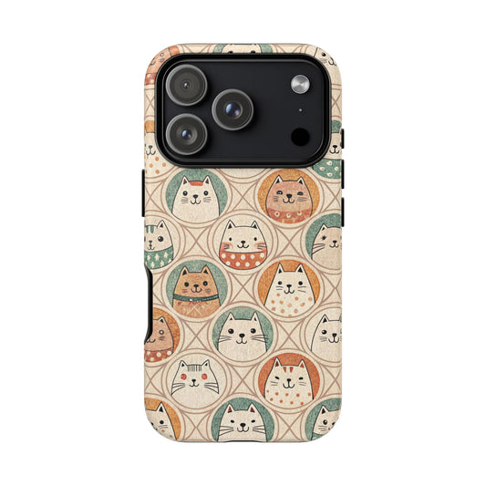 iPhone 17 Pro phone case - Kawaii Cats