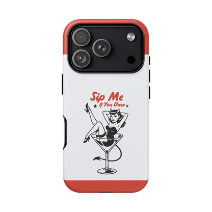 iPhone 17 Pro phone case - Lady and a Wine Glass
