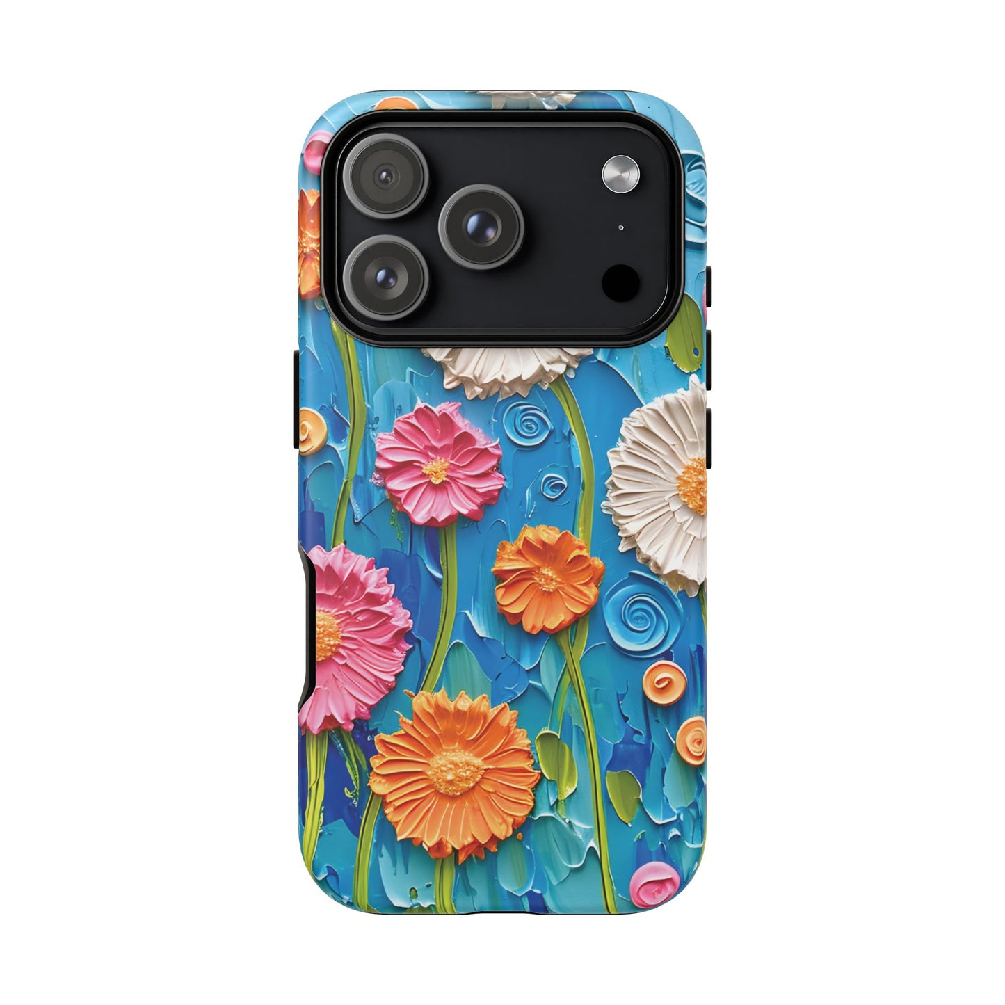 iPhone 17 Pro phone case - Oil Painting Flora