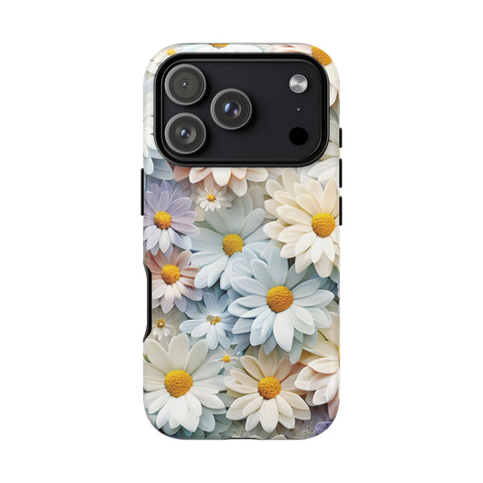 iPhone 17 Pro phone case - Pastel Daisies