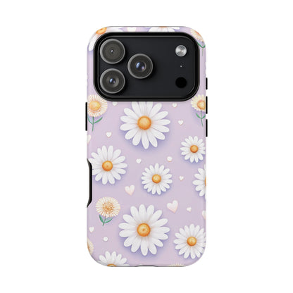 iPhone 17 Pro phone case - Pastel Daisy Love