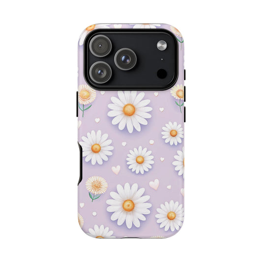 iPhone 17 Pro phone case - Pastel Daisy Love