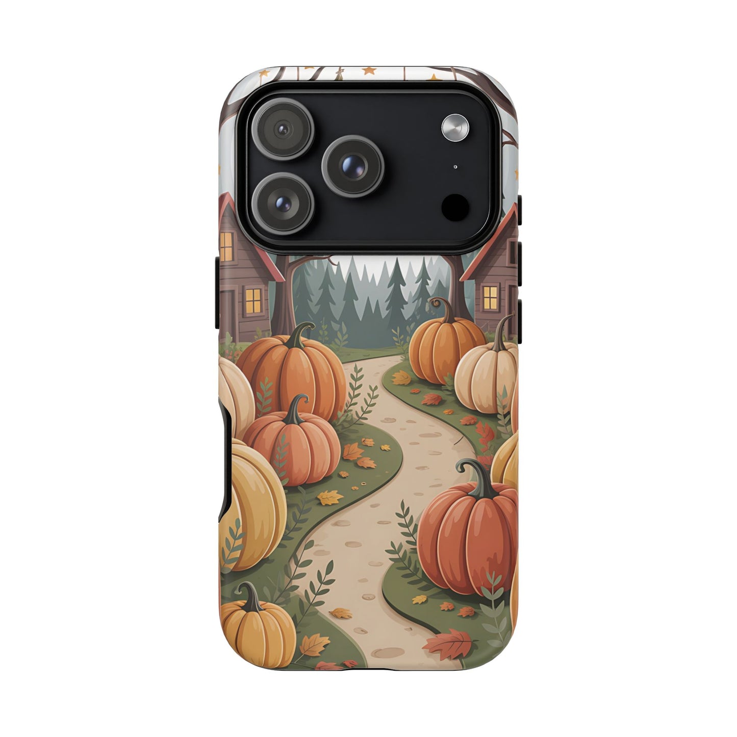 iPhone 17 Pro phone case - Pumpkin Path