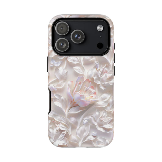 iPhone 17 Pro phone case - Realistic Pink Blossom