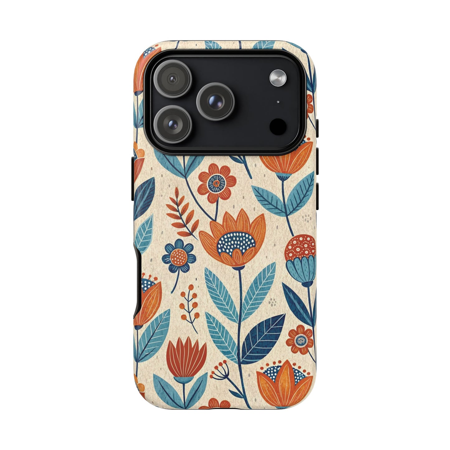 iPhone 17 Pro phone case - Timeless Vintage Floral Pattern