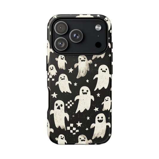 iPhone 17 Pro phone case - Vintage Ghosts Drawing