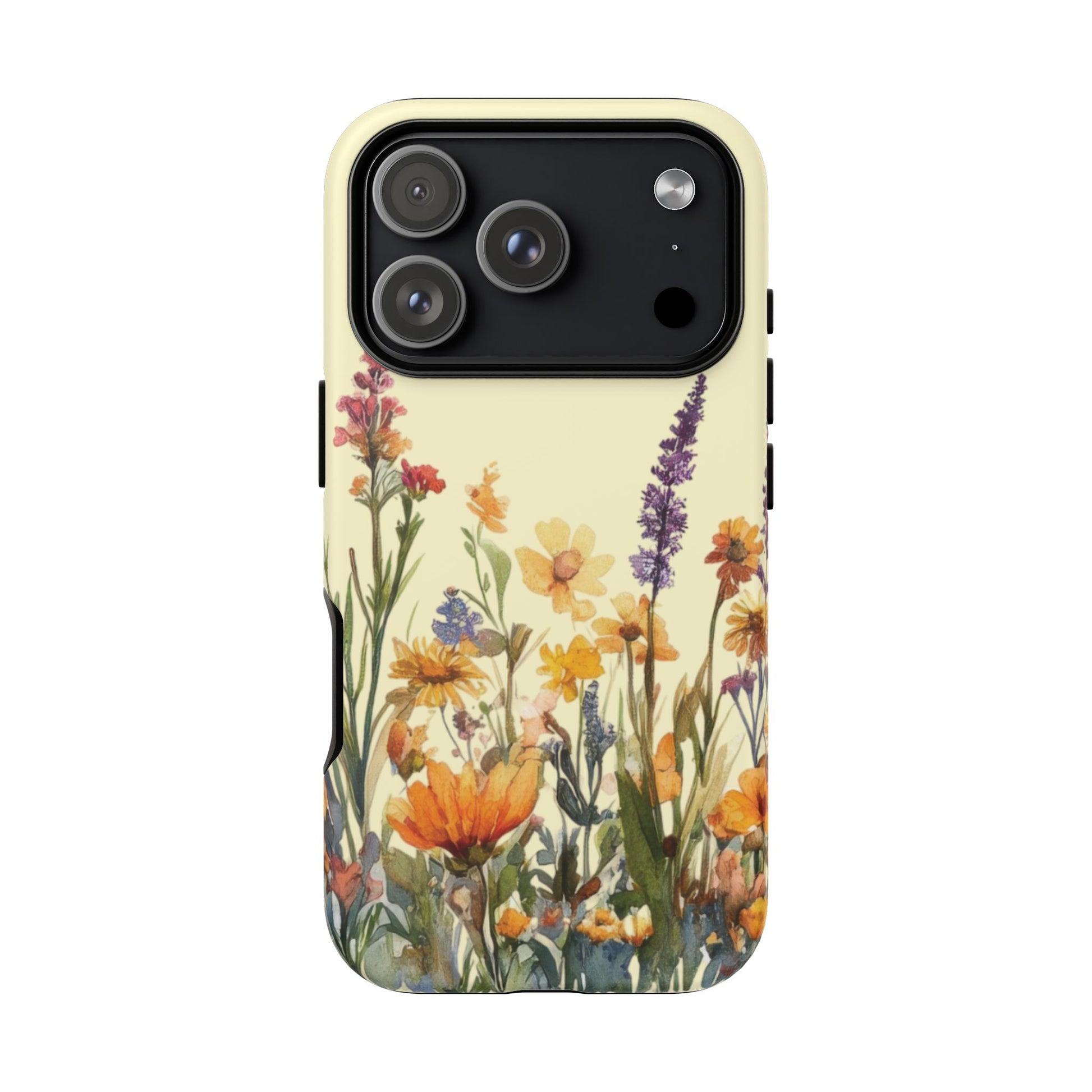 iPhone 17 Pro phone case - Watercolour Garden Flower