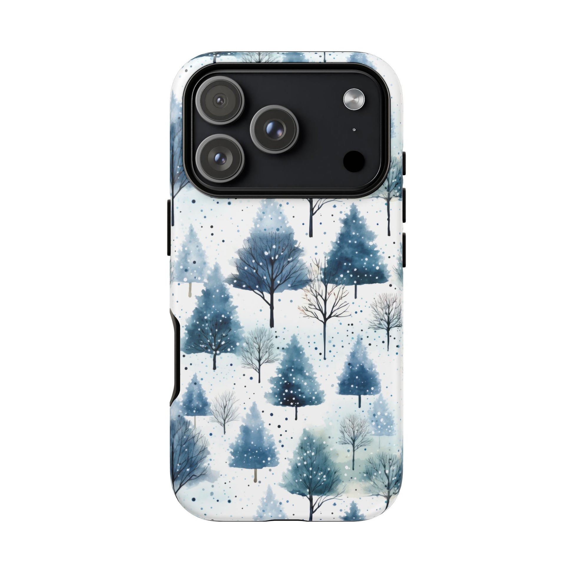 iPhone 17 Pro phone case - Watercolour Winter Tree