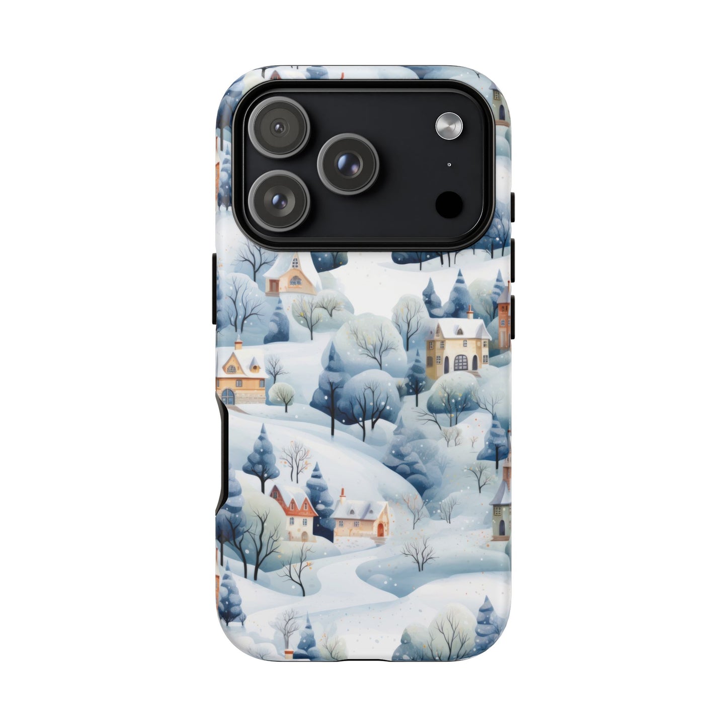 iPhone 17 Pro phone case - Winter Village