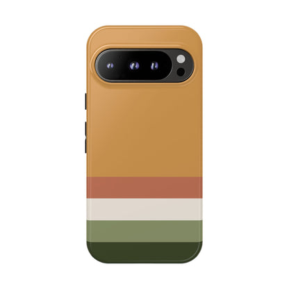Modern earthy toned tough case for iPhone, Samsung and Google Pixel