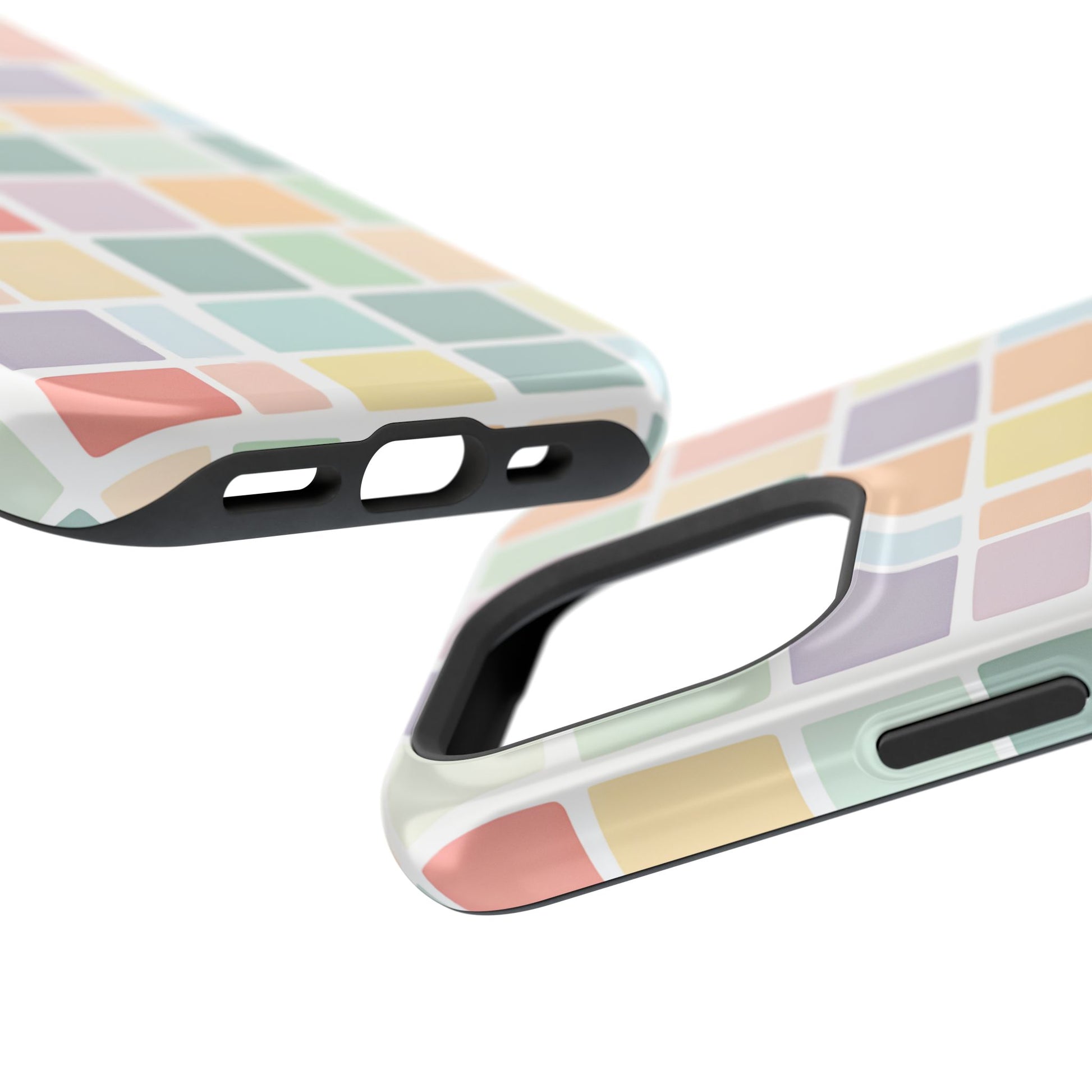 Precision cut ports on a Pastel Palette tough case