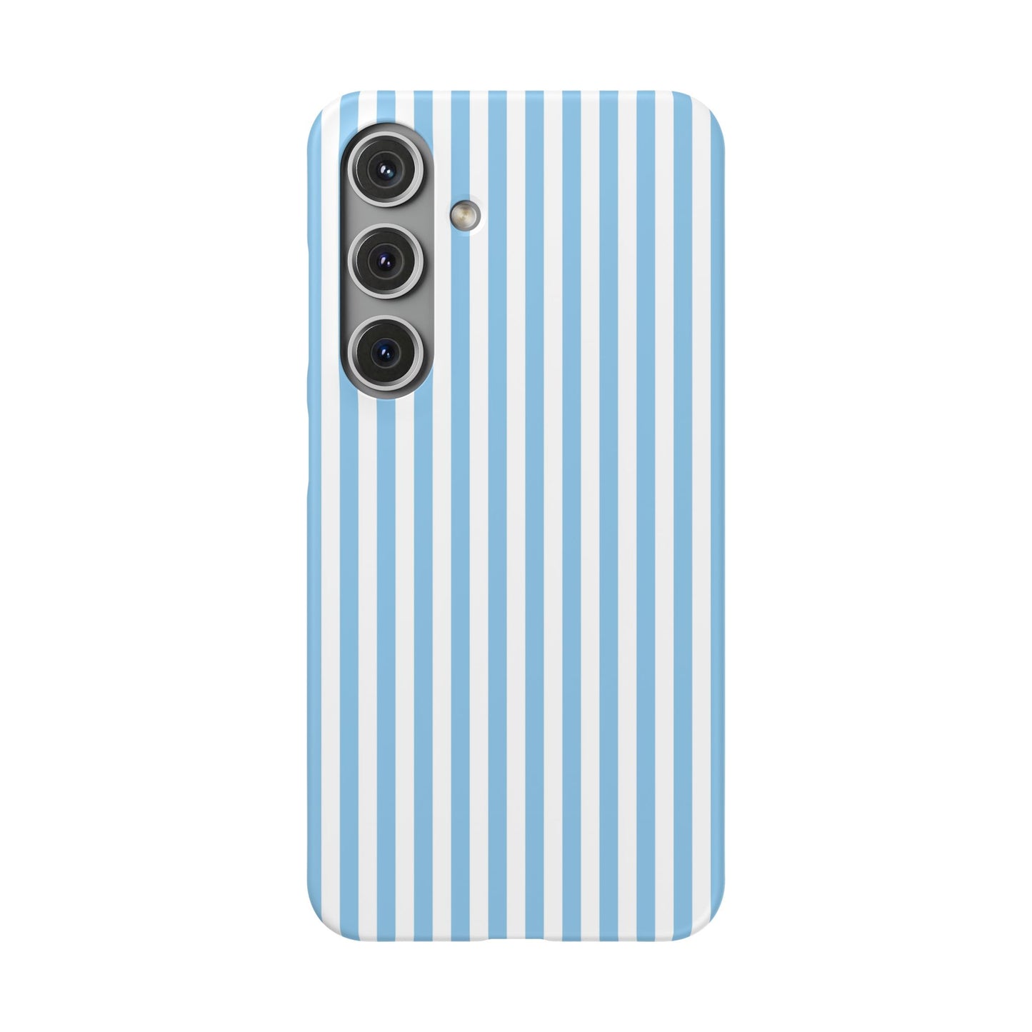 Samsung Galaxy S24 snap phone case - Blue Stripes
