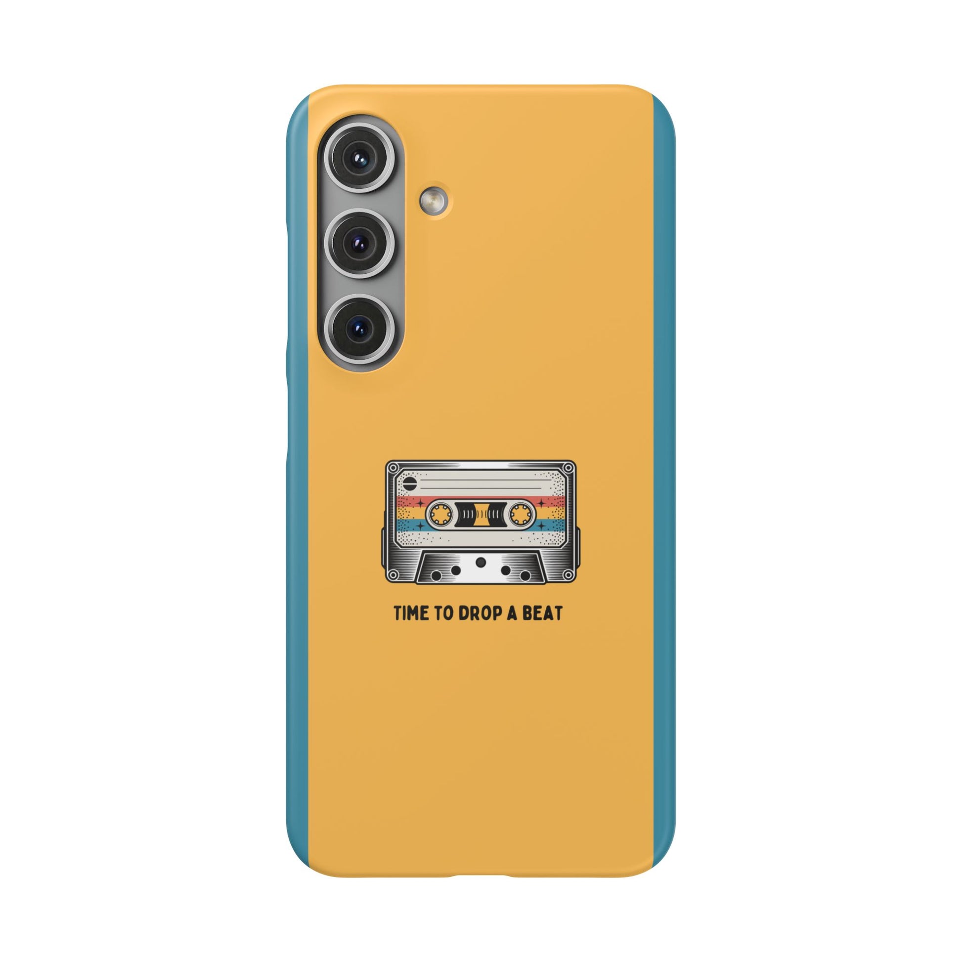 Samsung Galaxy S24 snap phone case - Vintage Cassette